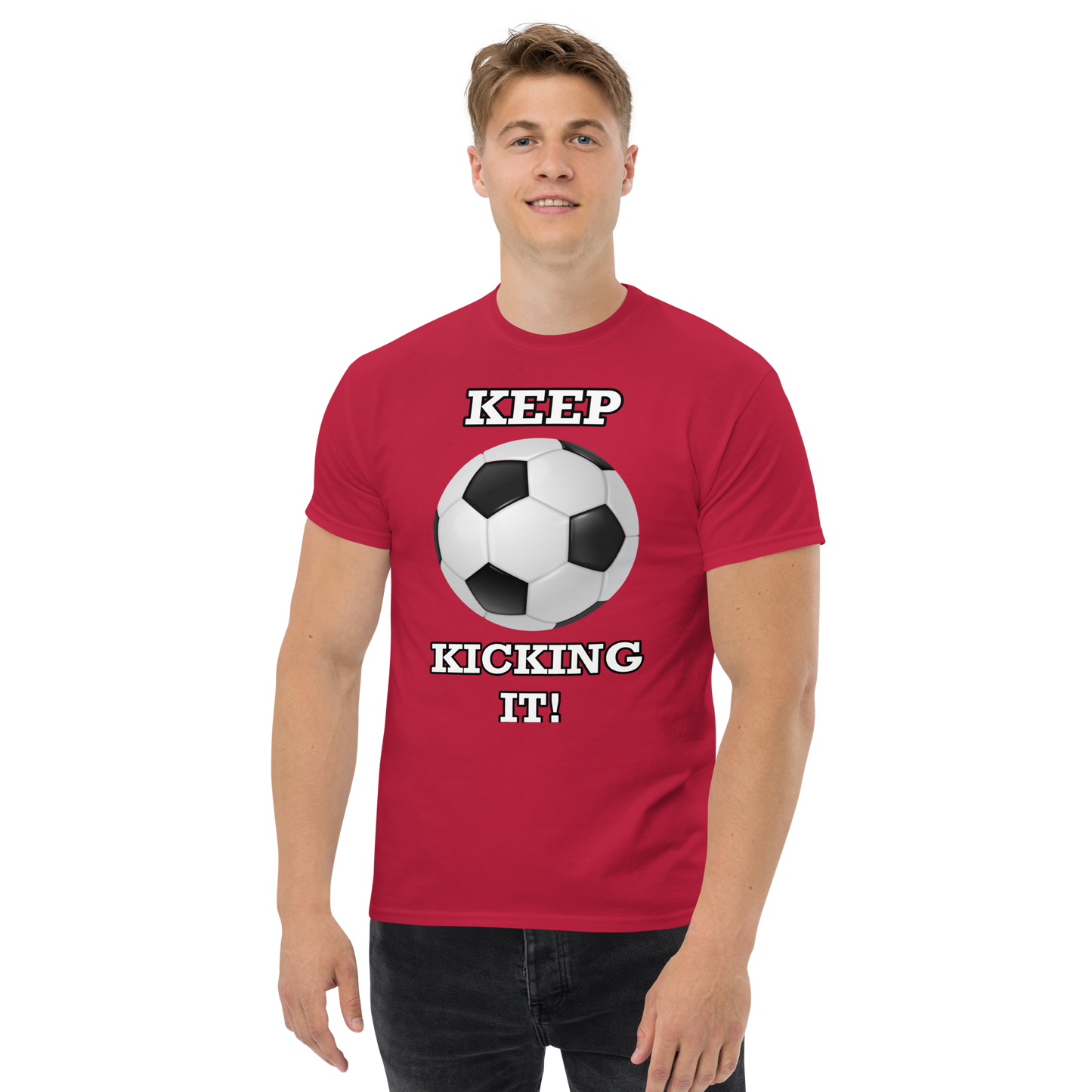 Keep Kicking It Soccer T-shirt
