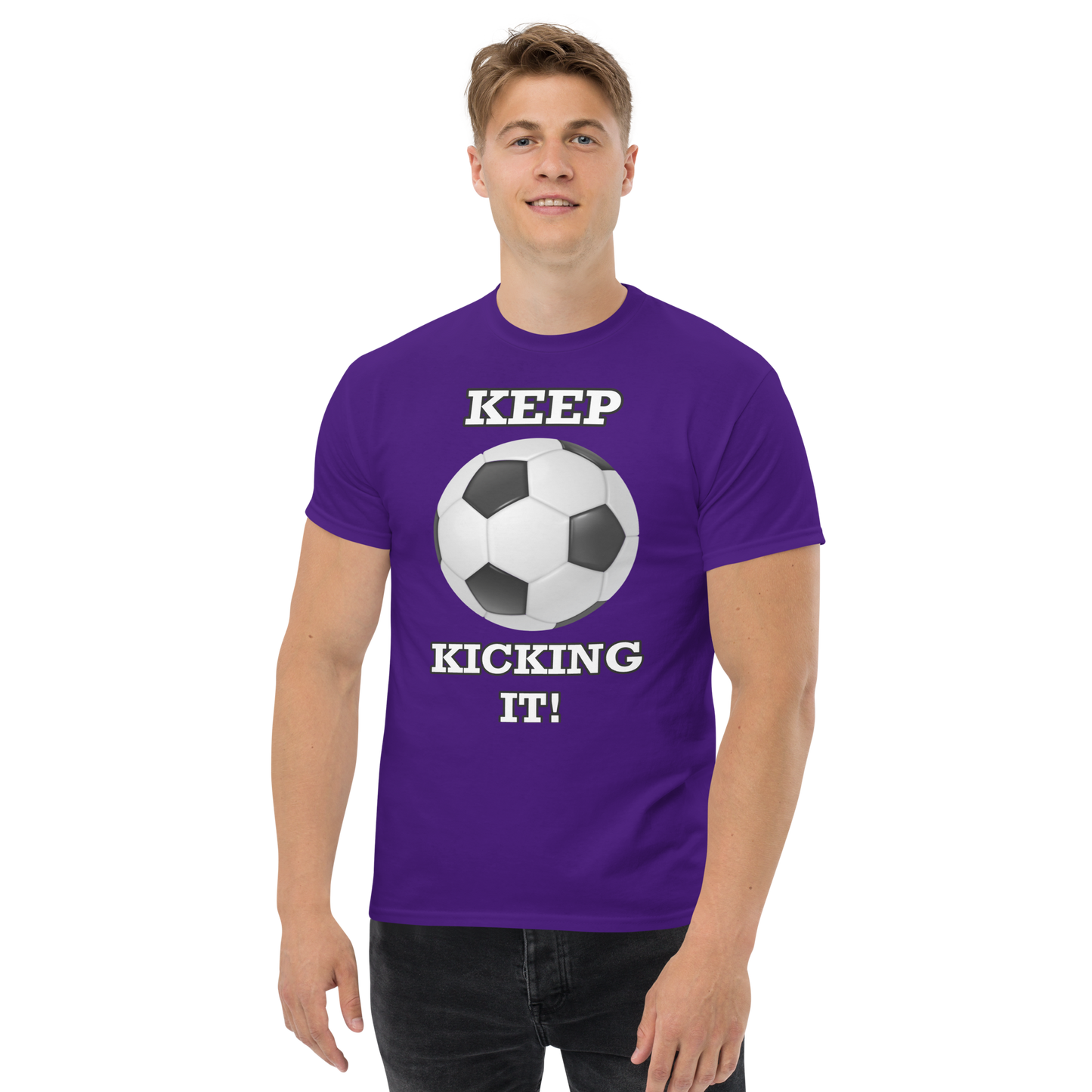 Keep Kicking It Soccer T-shirt