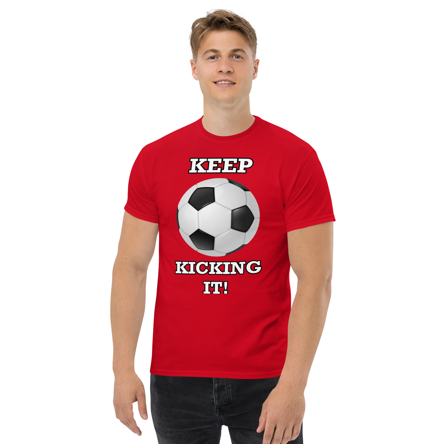 Keep Kicking It Soccer T-shirt