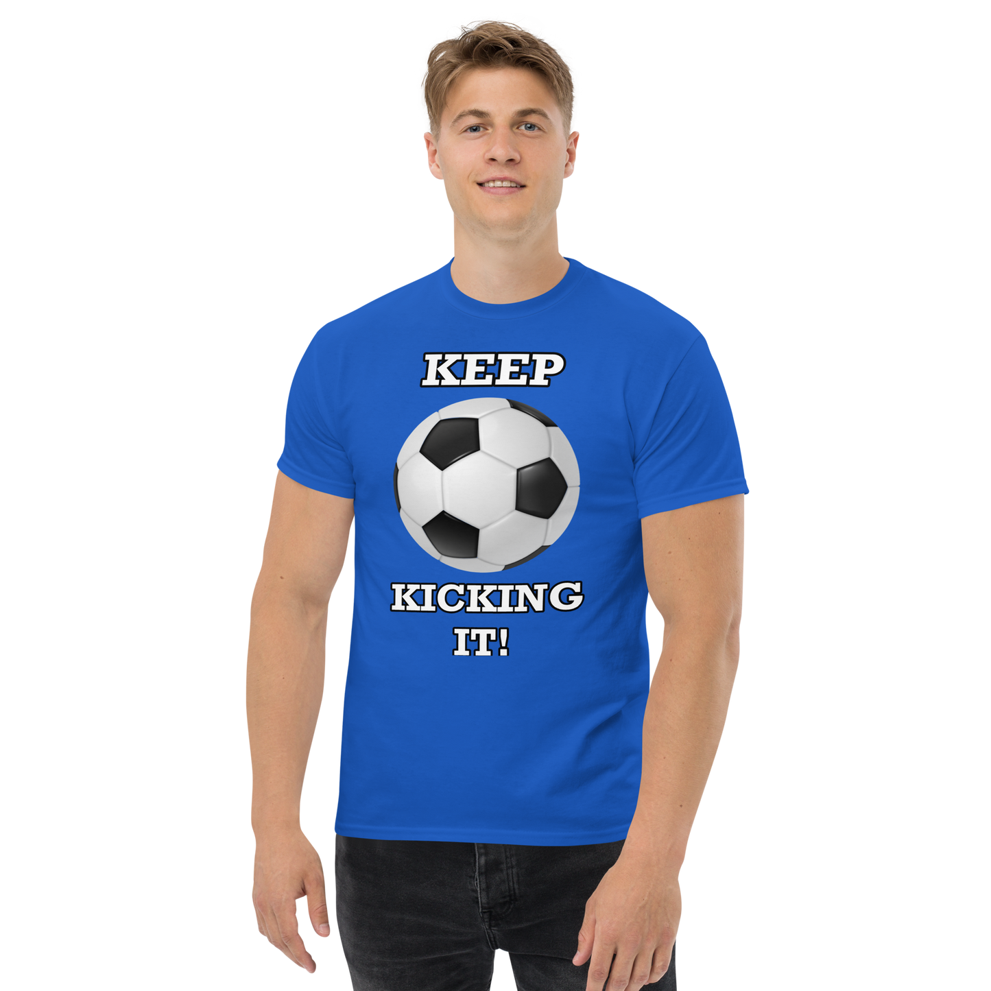 Keep Kicking It Soccer T-shirt