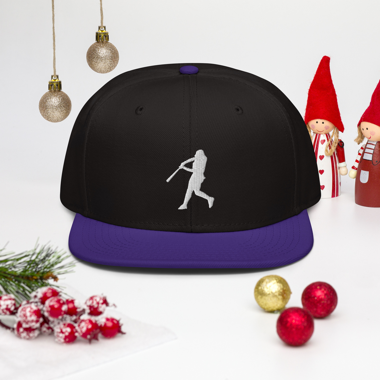 Two Color Snapback Hat