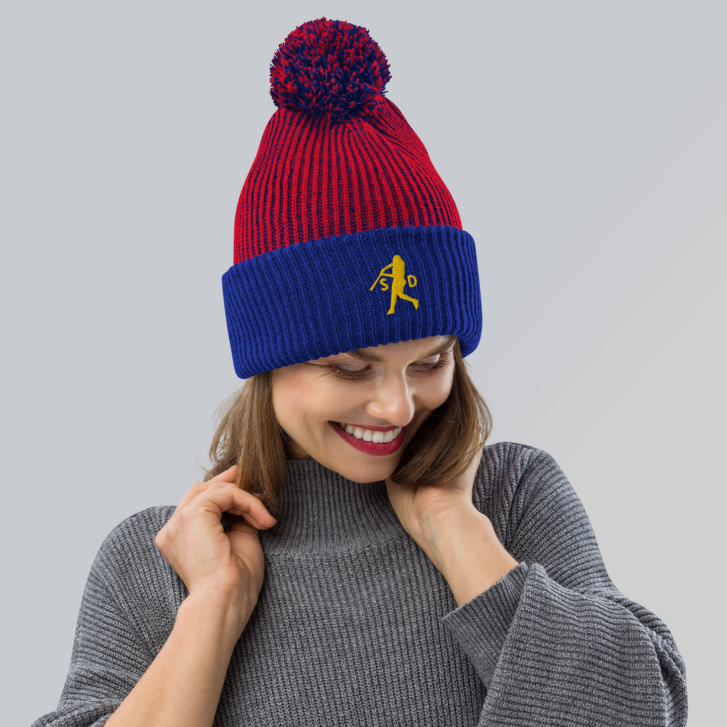 "The .394 Swing" Pom Pom Beanie