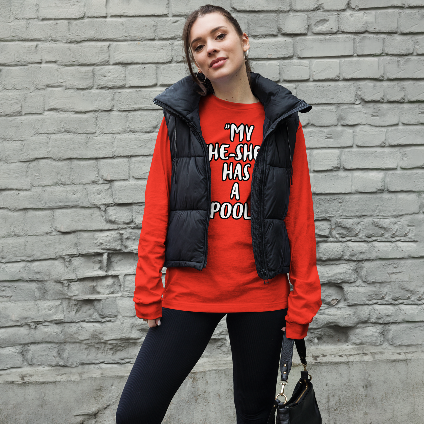 She-Shed Pool Long Sleeve Shirt
