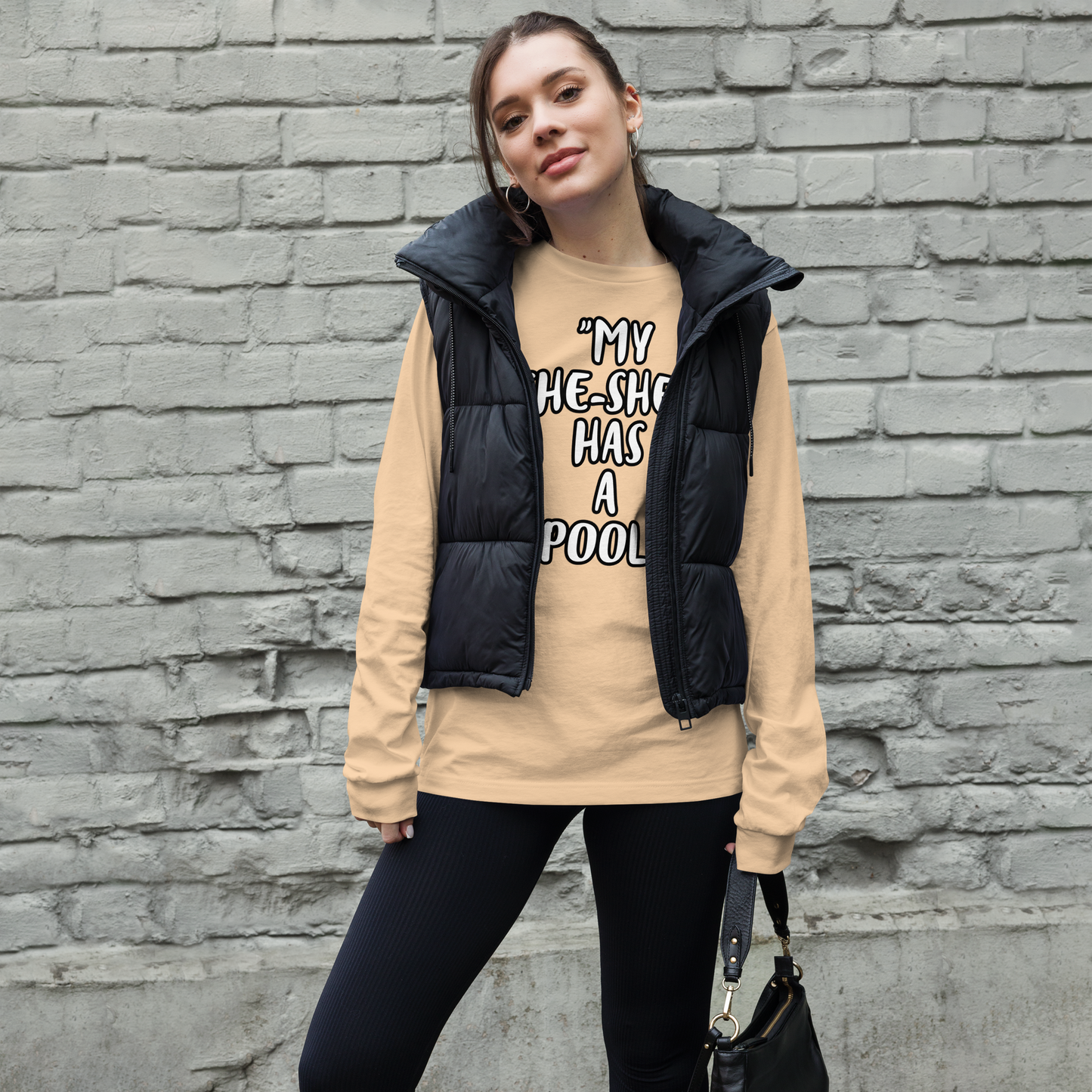 She-Shed Pool Long Sleeve Shirt