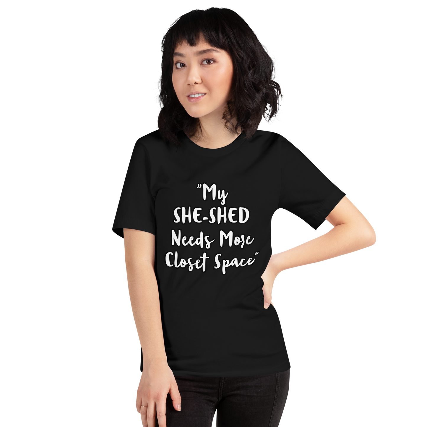 She-Shed Closet Space Shirt