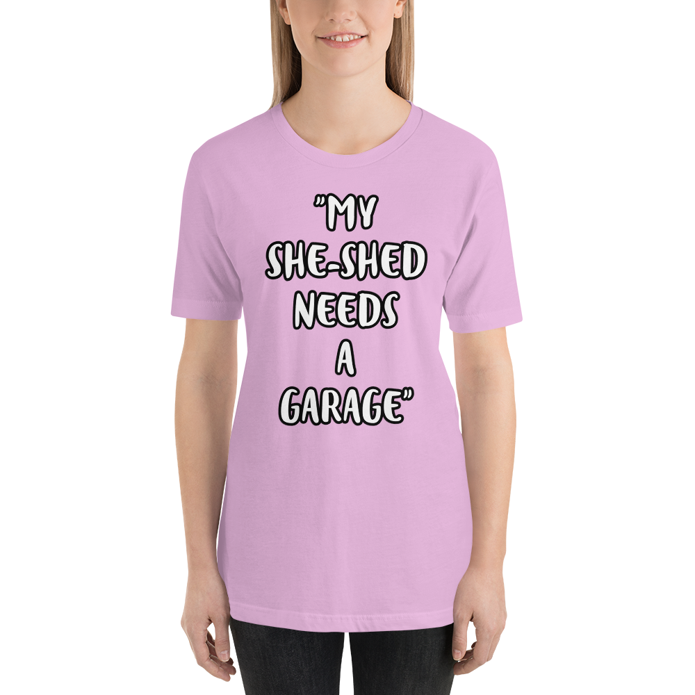 She-Shed Garage Shirt
