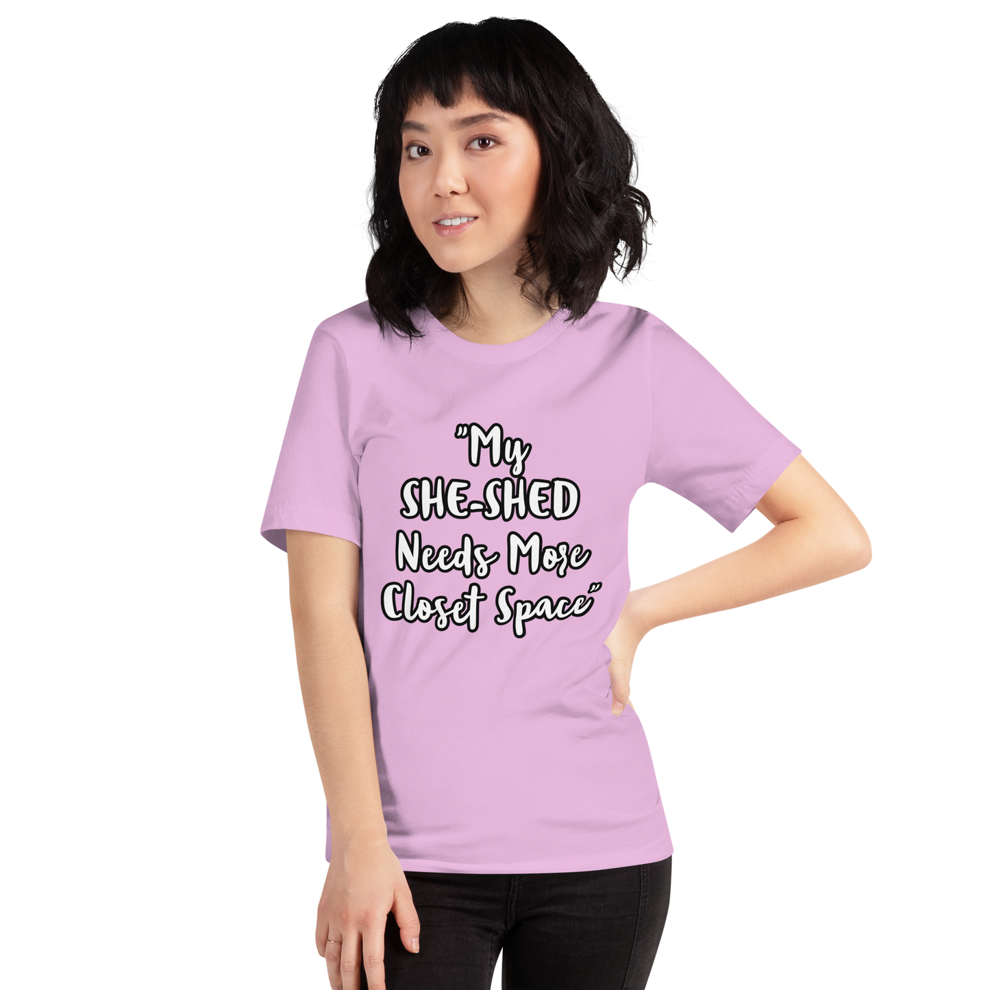 She-Shed Closet Space Shirt