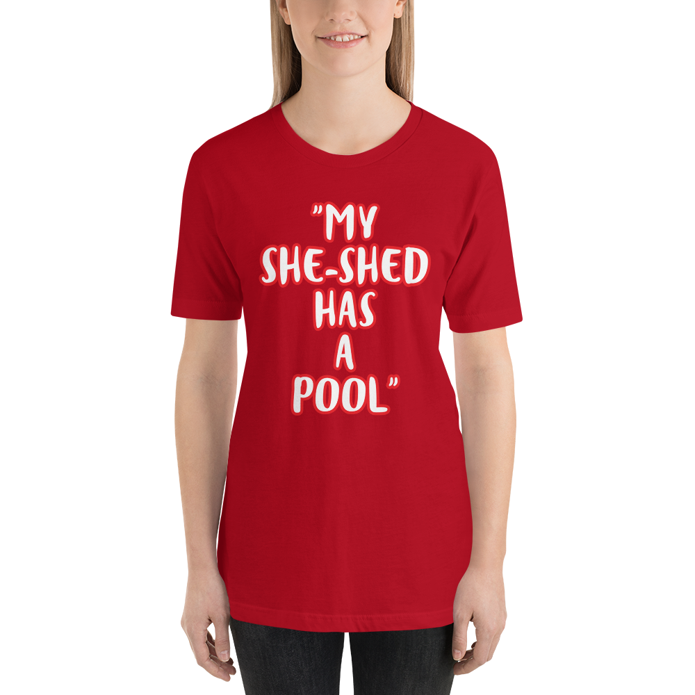 She-Shed Pool Shirt