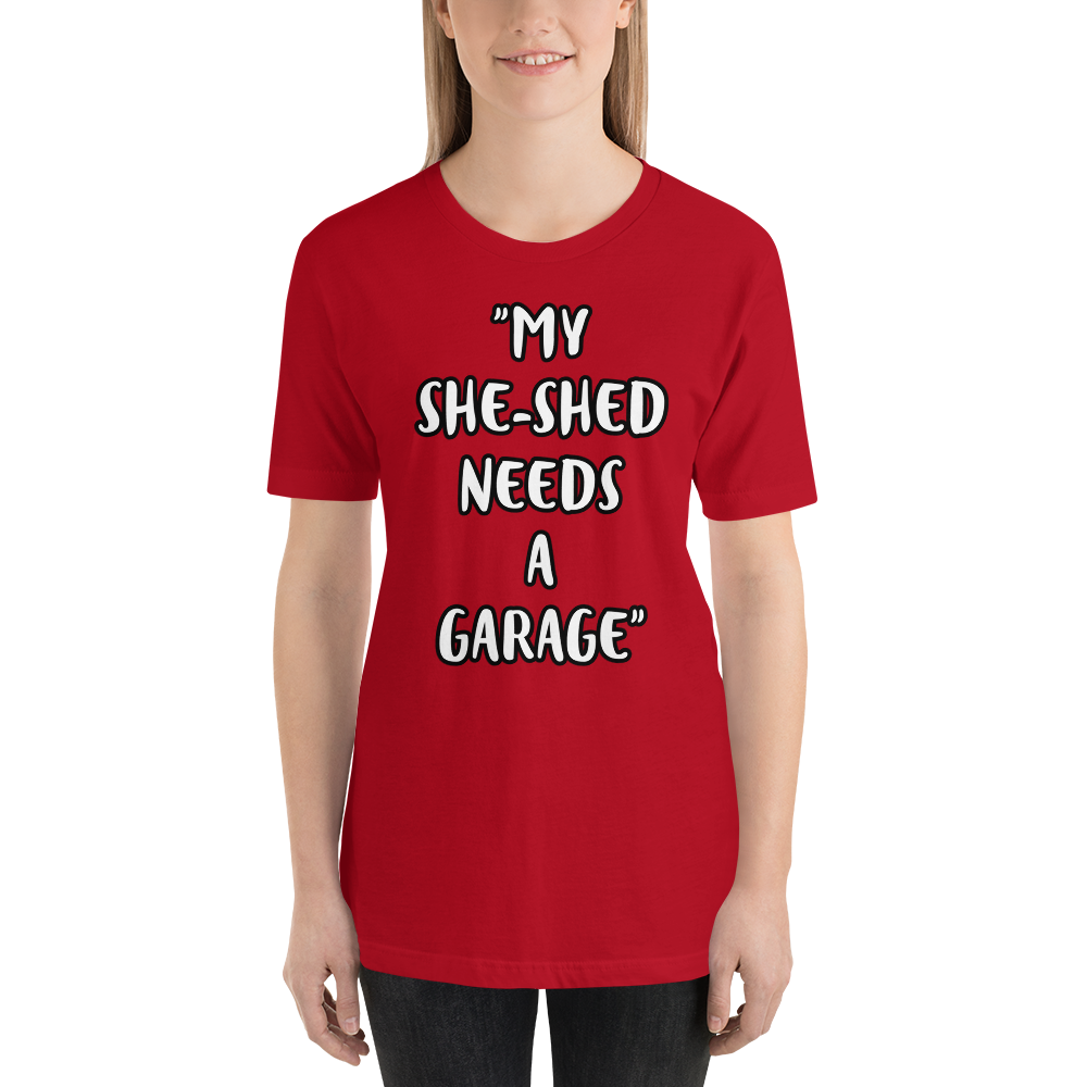 She-Shed Garage Shirt