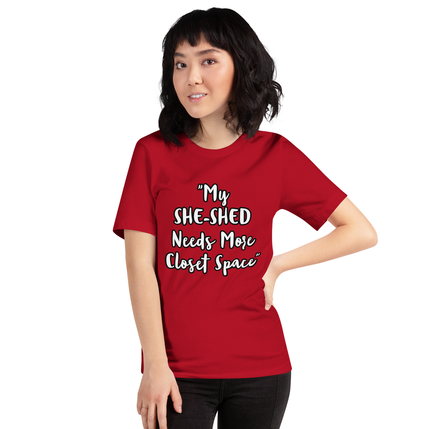 She-Shed Closet Space Shirt