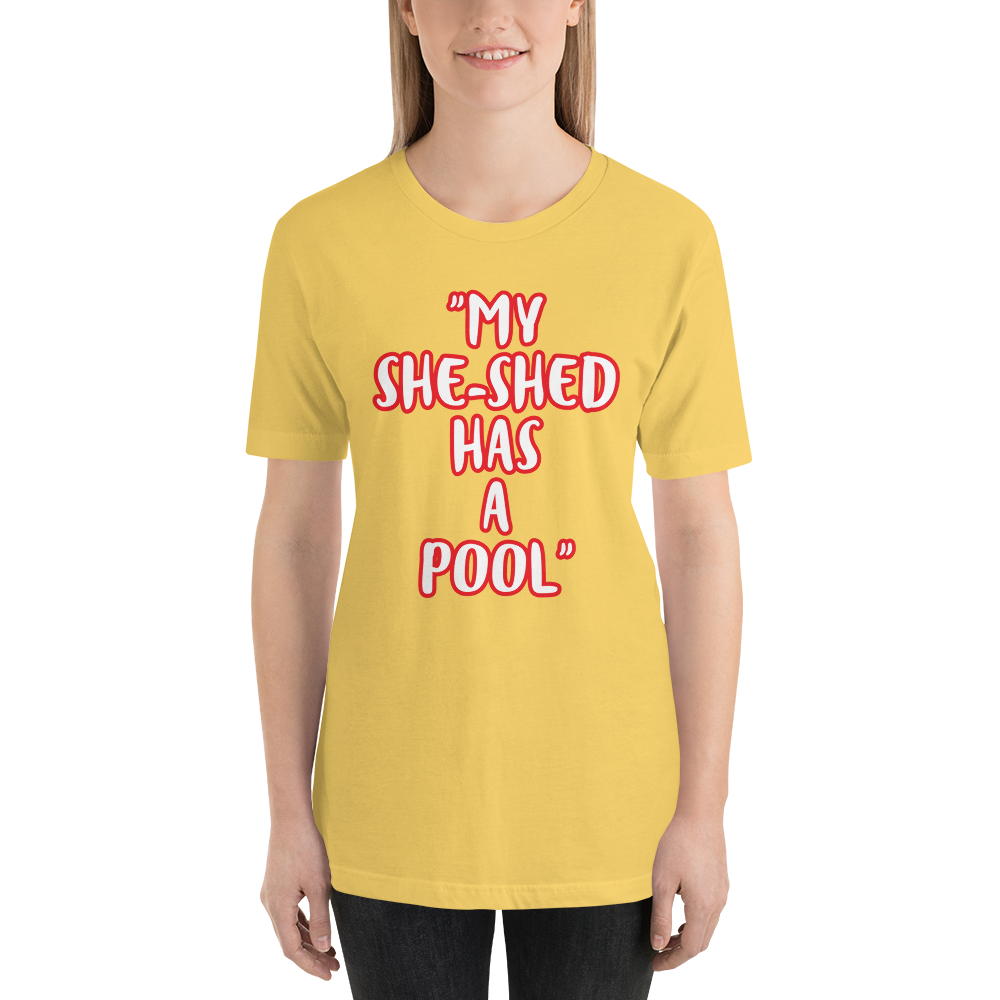 She-Shed Pool Shirt