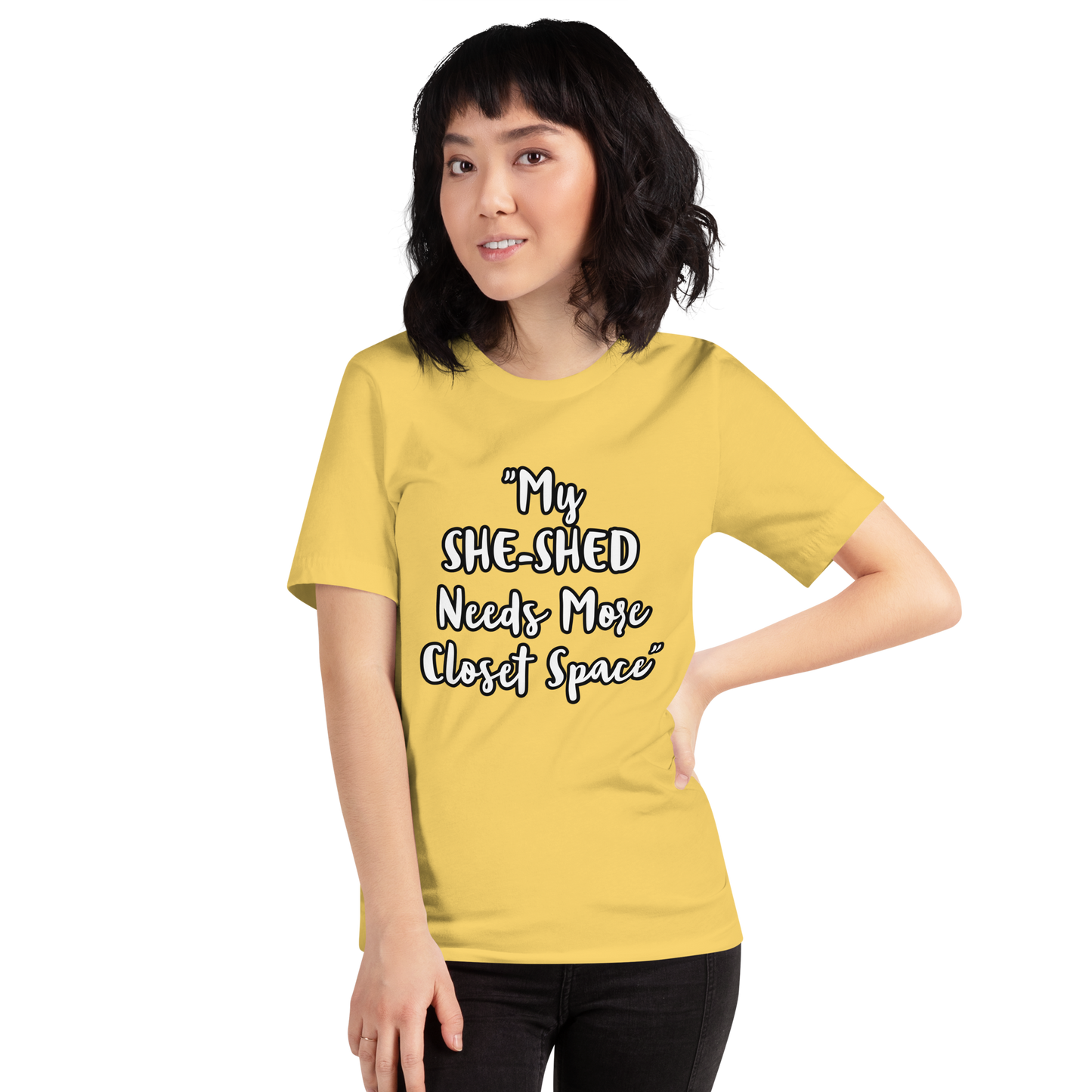 She-Shed Closet Space Shirt