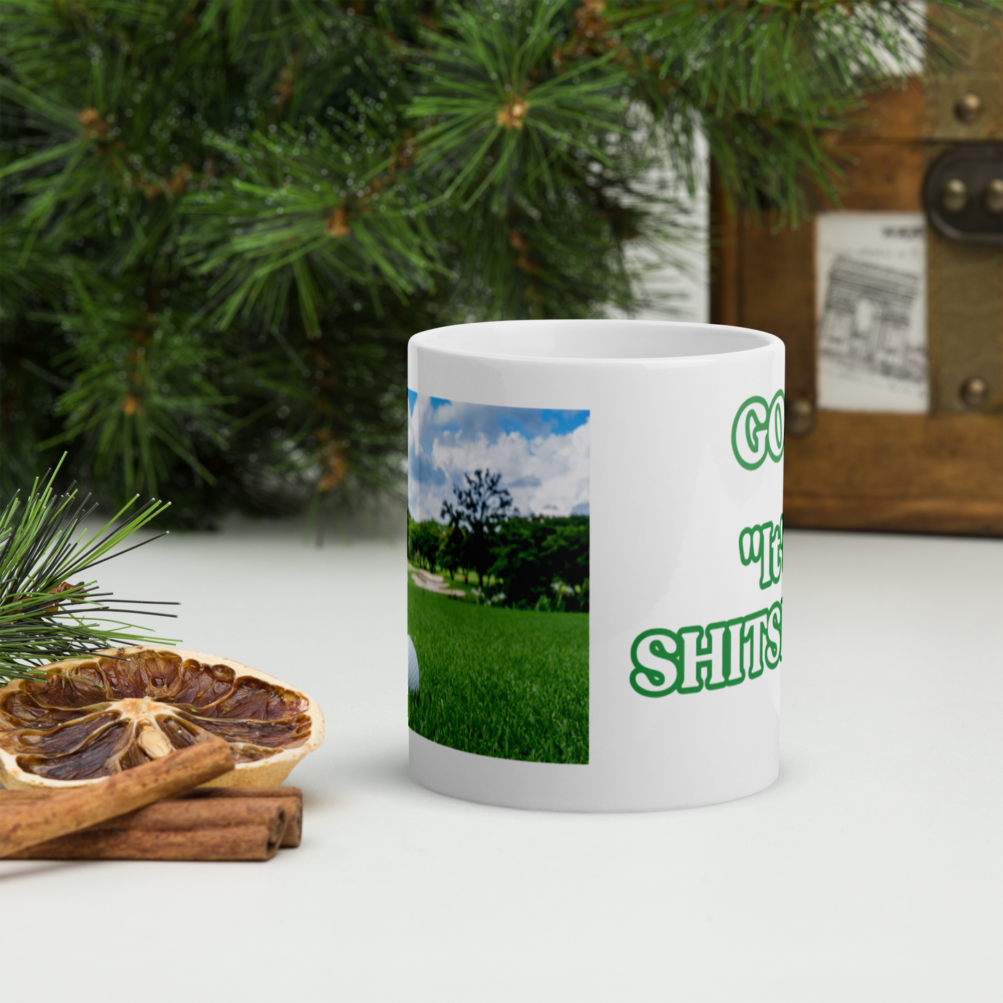 It's a Show Golf White Mug