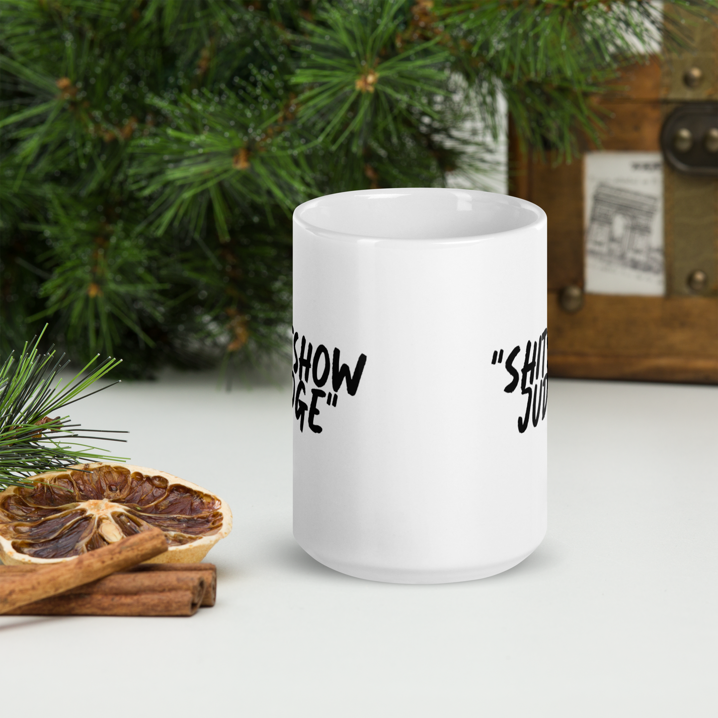 Judge Show White Mug