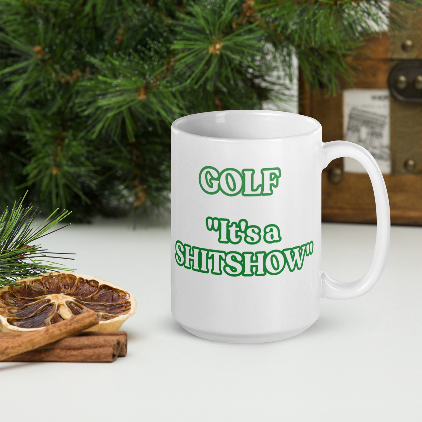It's a Show Golf White Mug