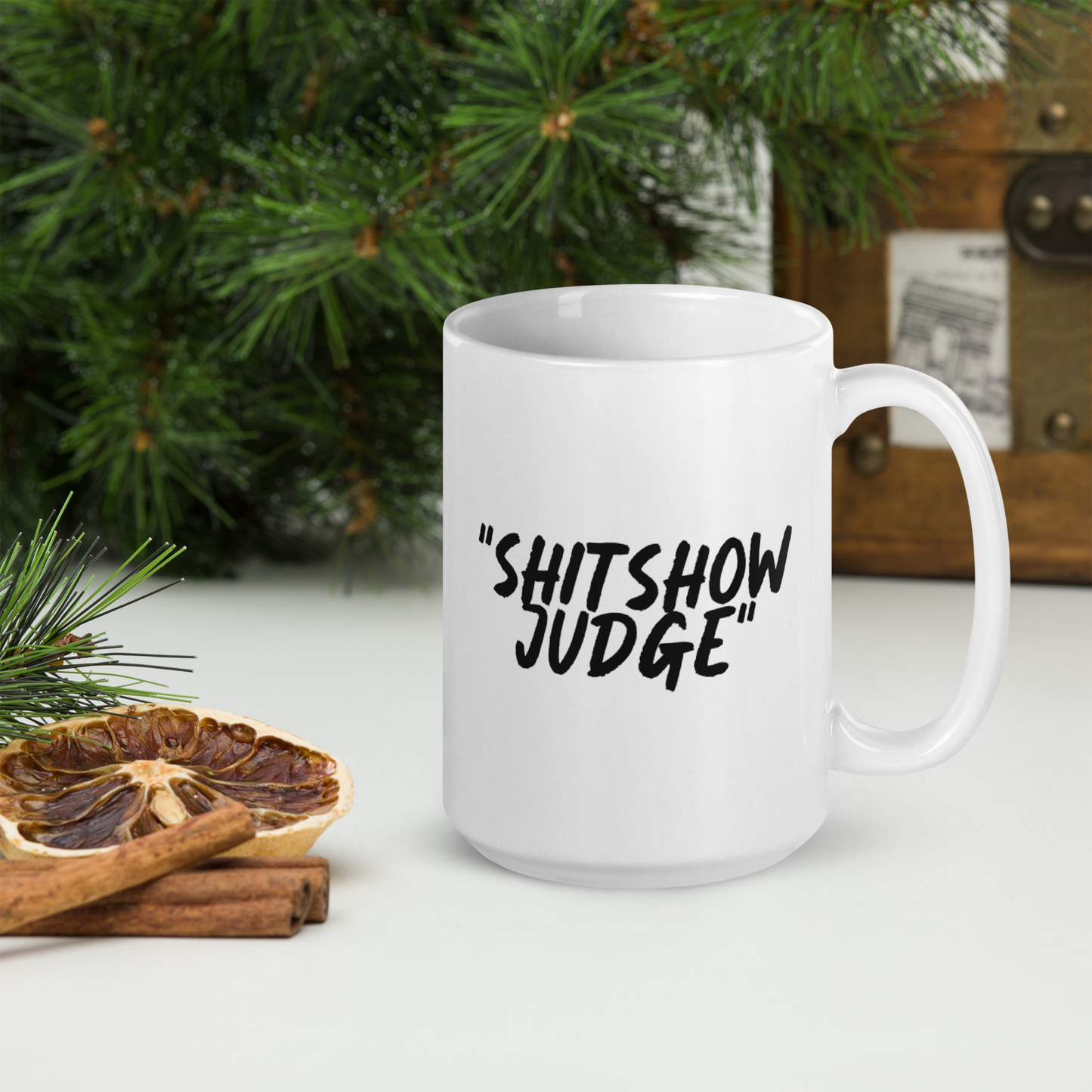Judge Show White Mug
