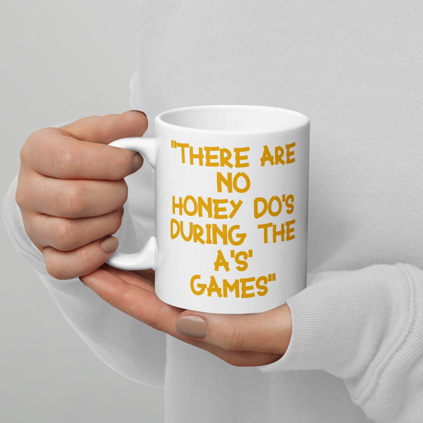 Honey Do's White Mug OAK 1