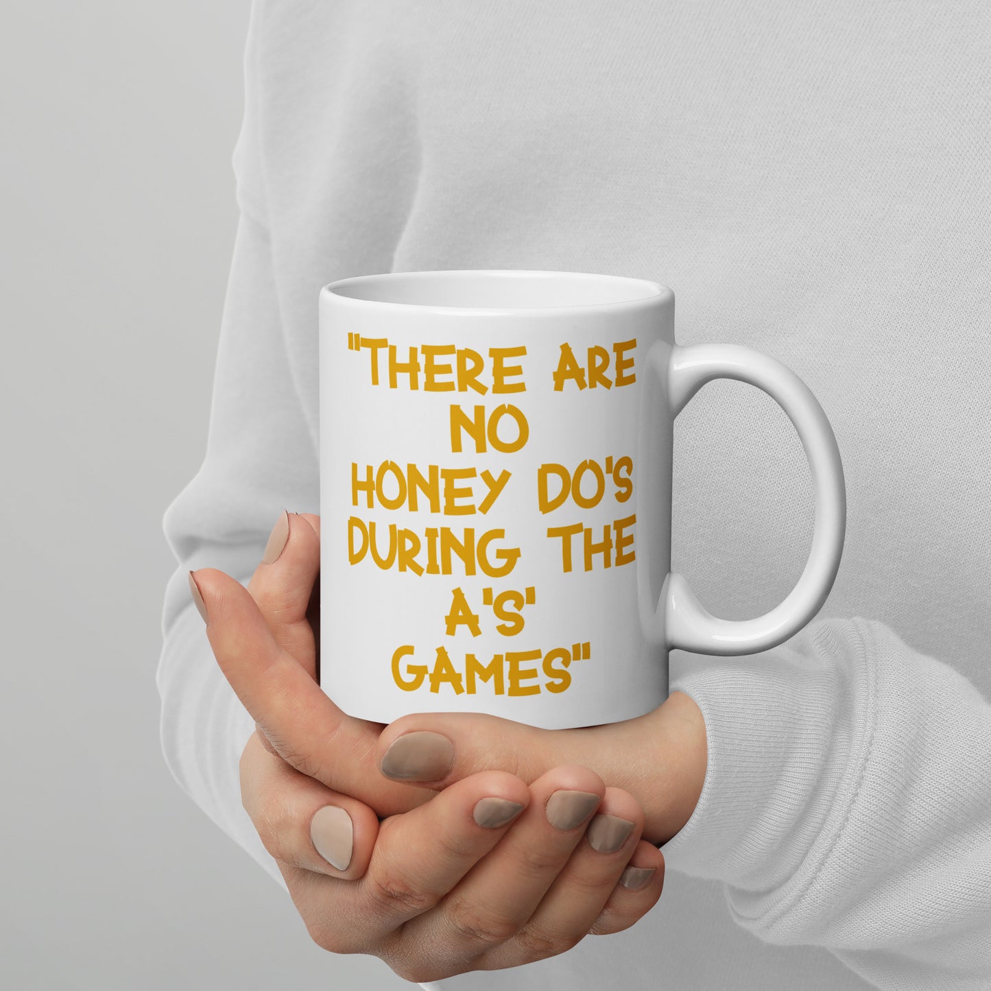 Honey Do's White Mug OAK 1