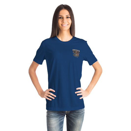 USA 250 Navy Blue 250 T-shirt ".406Swing"
