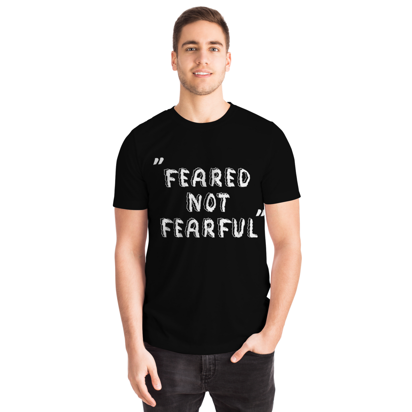Feared not Fearful Winners Win T-Shirt Black