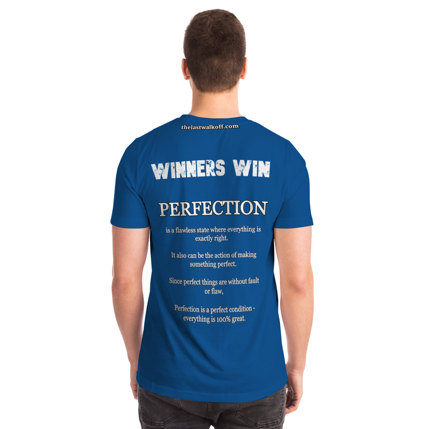 Practice Perfect Winners Win T-Shirt Blue