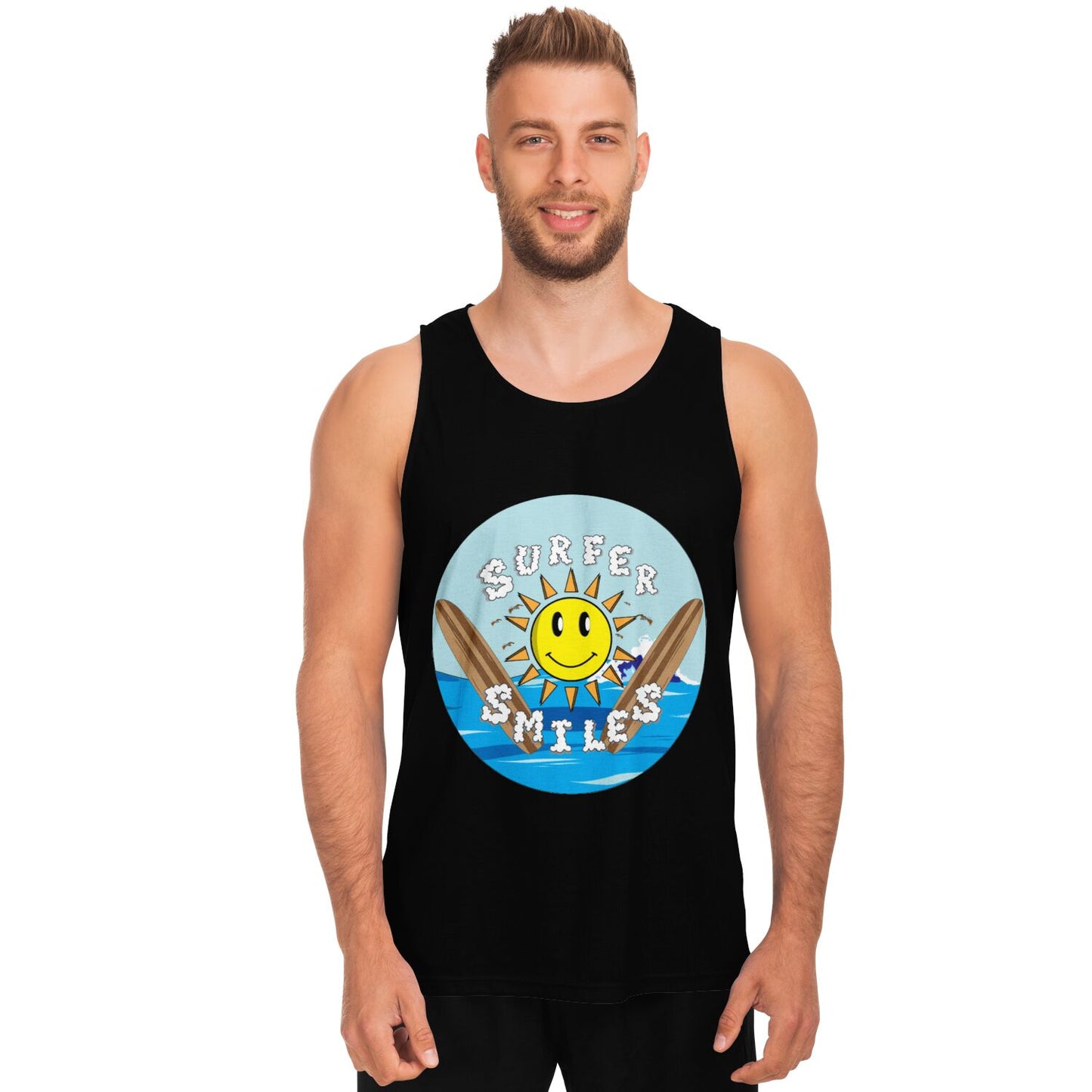 Surfer Smiles Tanktop Black