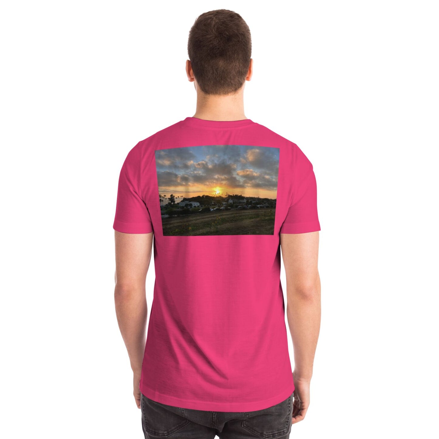 Surfer Smiles T-shirt Pink