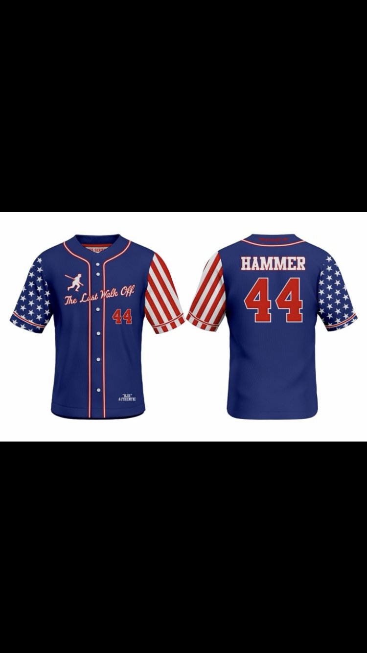 Stars and Strips “755 Hammer Series” Jersey