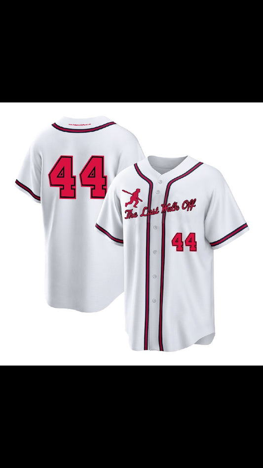 "Home" 755's Series White Jersey