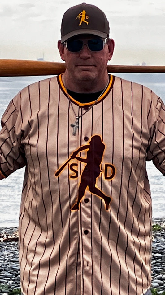 The .394 Swing San Diego Away Jerseys