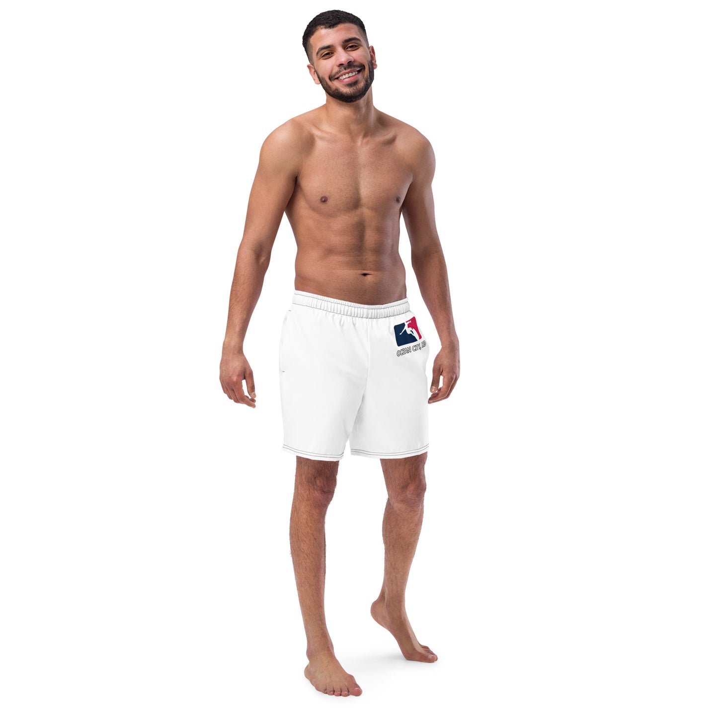 Men's Recycled Swim Trunks - Surf Maverick OC