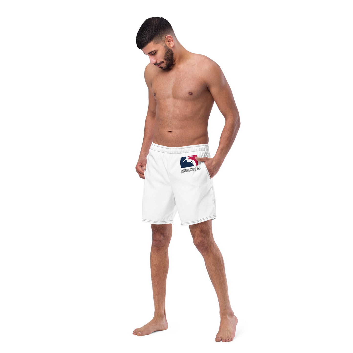 Men's Recycled Swim Trunks - Surf Maverick OC