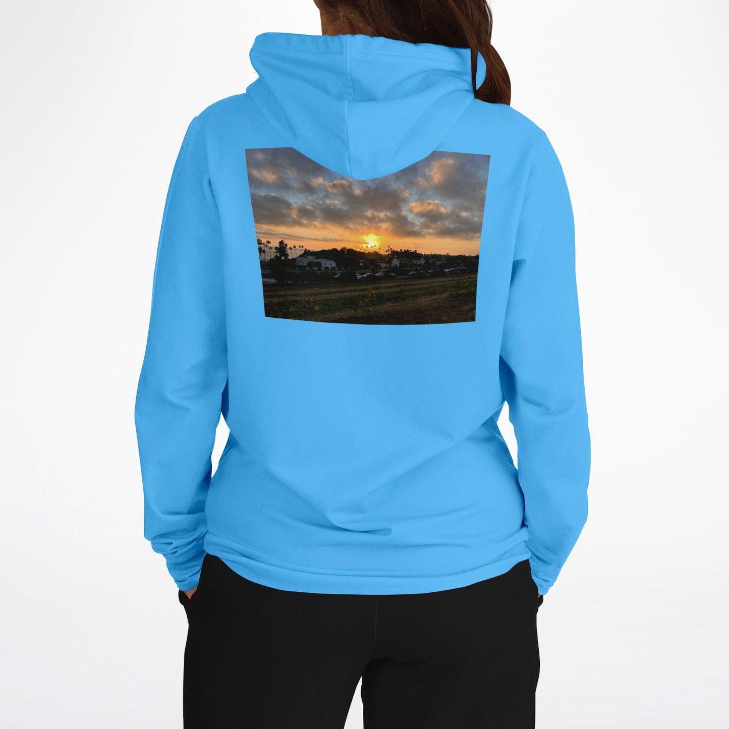 Surfer Smiles Hoodie Blue