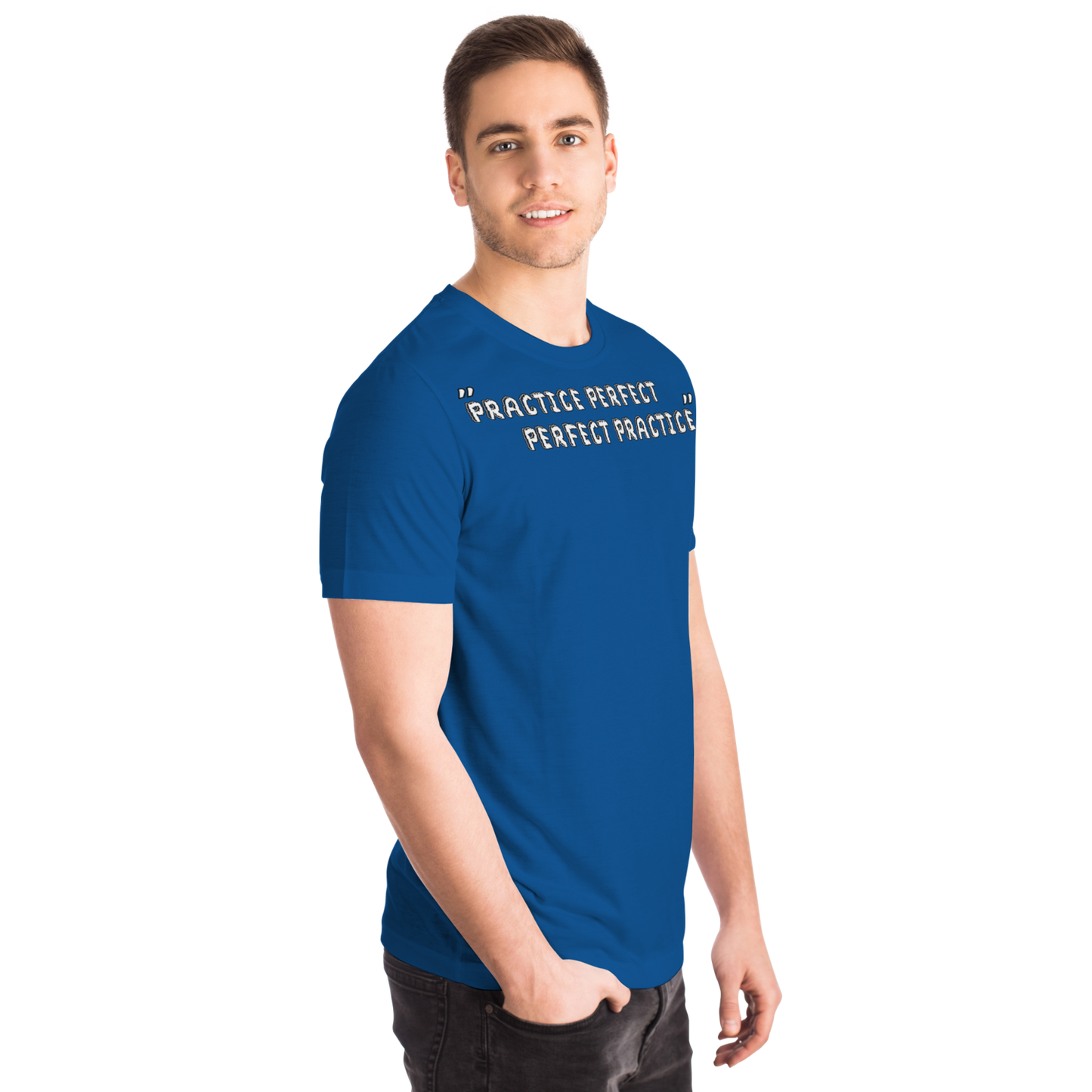 Practice Perfect Winners Win T-Shirt Blue