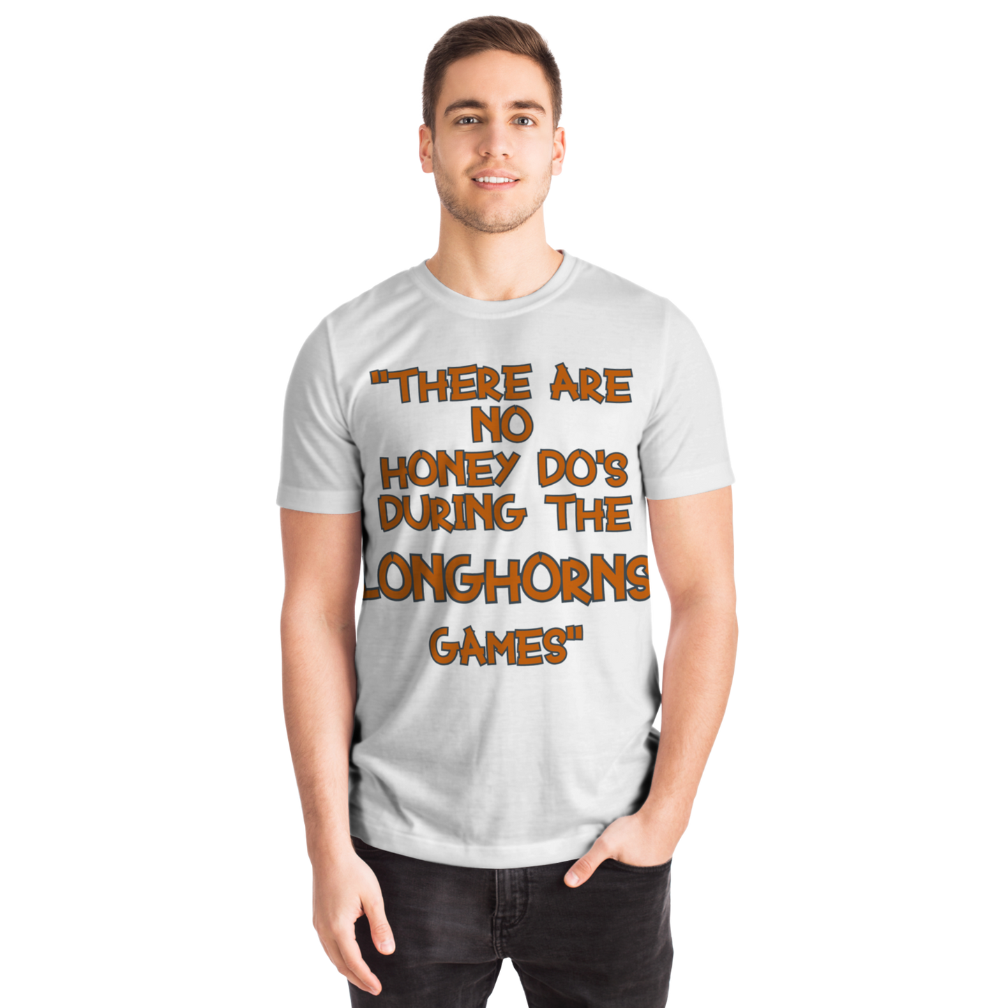 Honey Do's T-shirt Orange & Gray