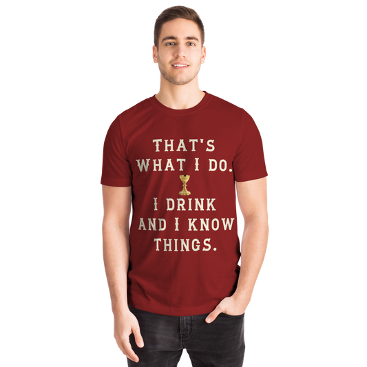 That's What I Do Red T-Shirt