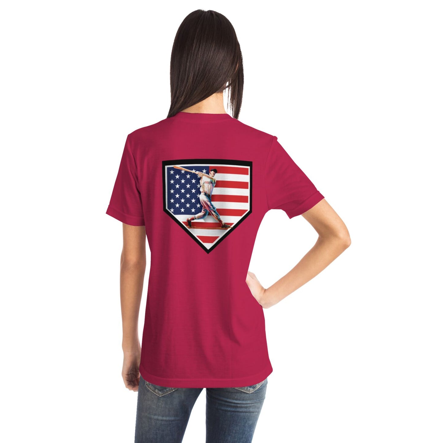 USA 250 Red T-shirt ".406Swing"