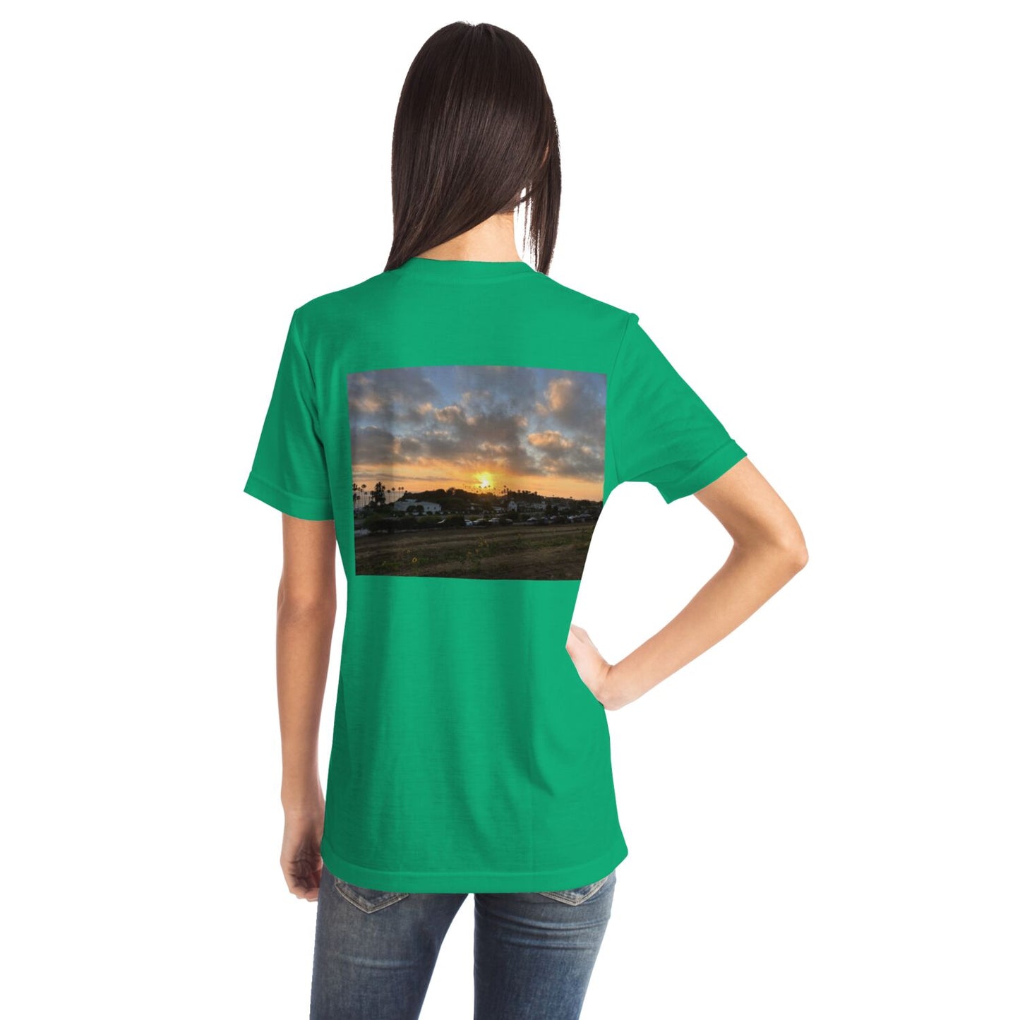 Surfer Smiles T-shirt Green