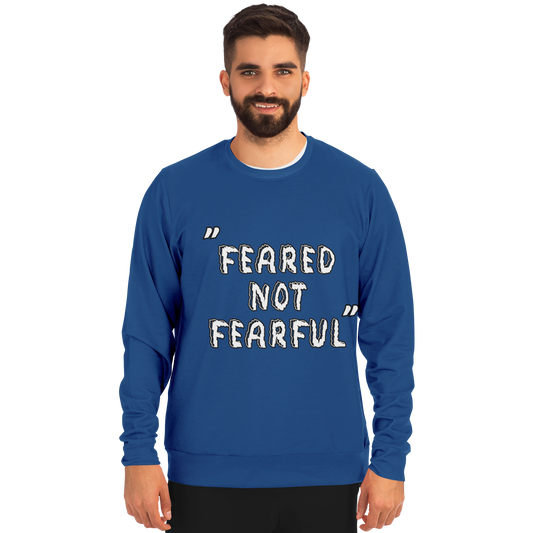 Feared not Fearful Winners Win Long Sleeve Shirt Blue