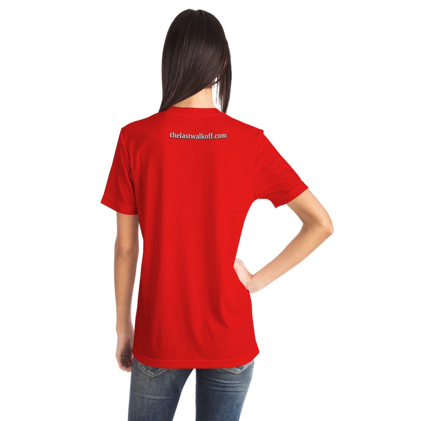 ".406Swing" Blue Logo Red Shirt