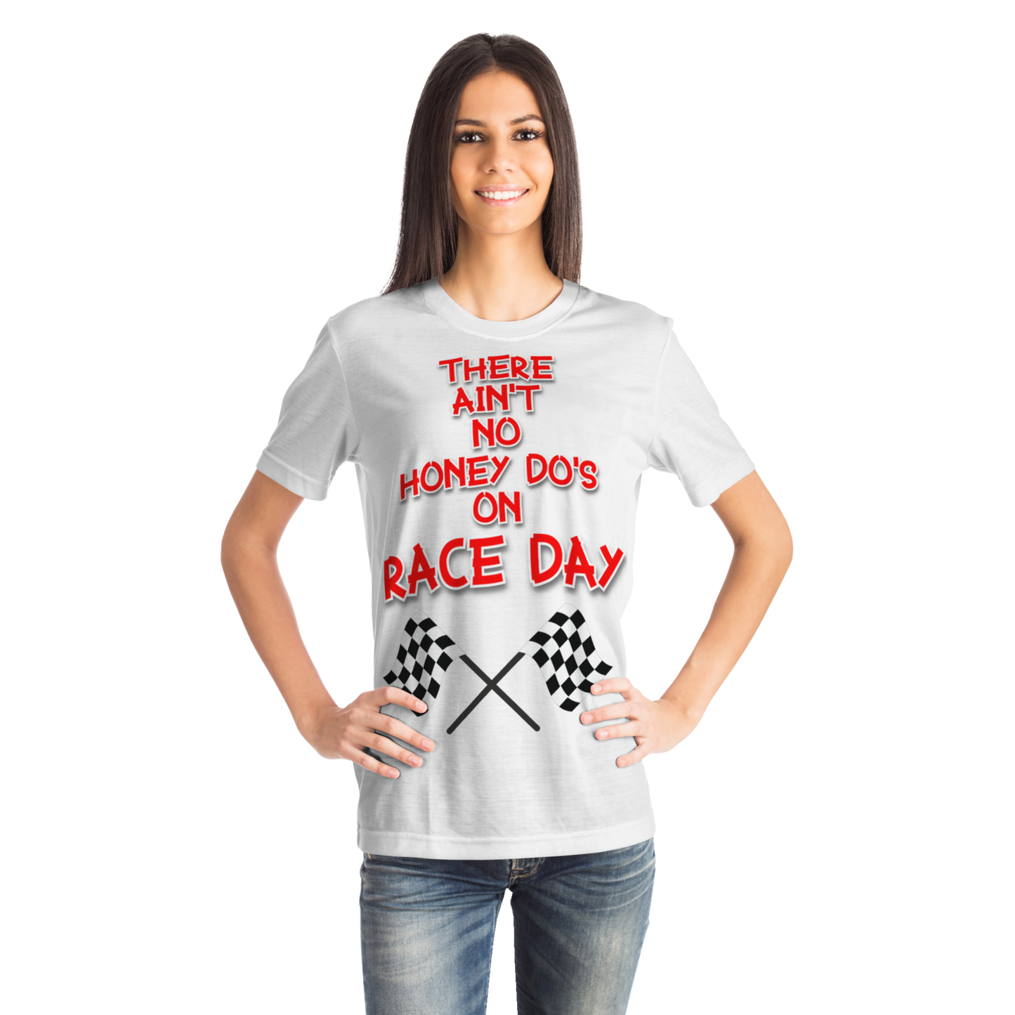 Honey Do's Race Day 7 T-Shirt White