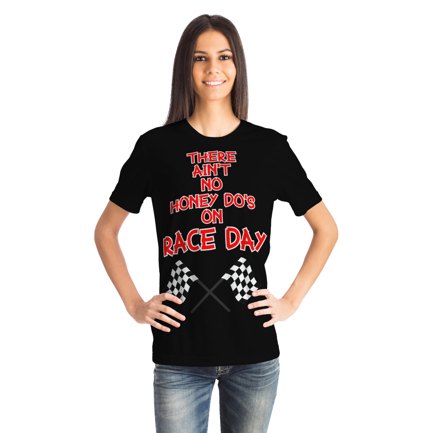 Honey Do's Race Day 4 T-Shirt Black