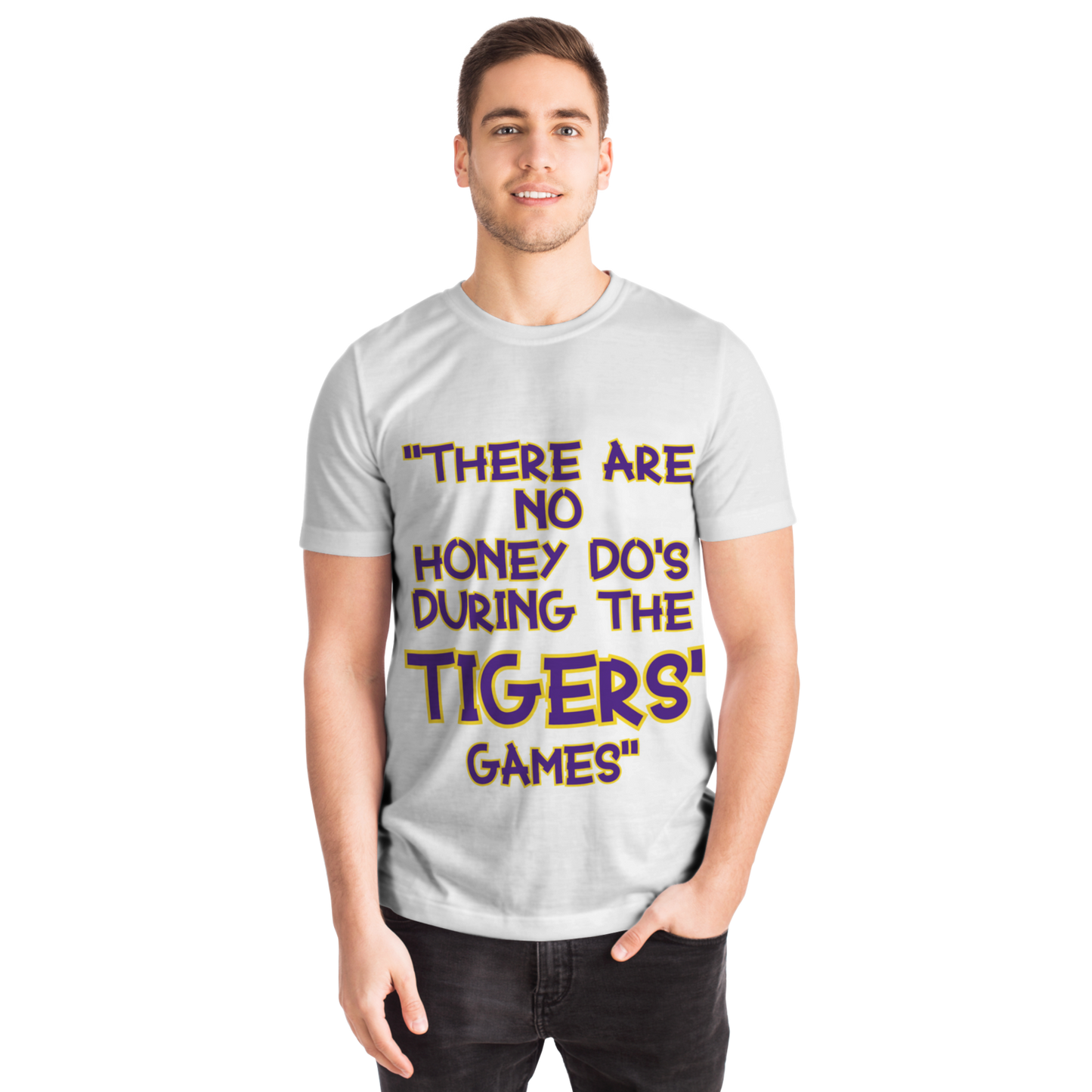 Honey Do's T-shirt Purple & Gold