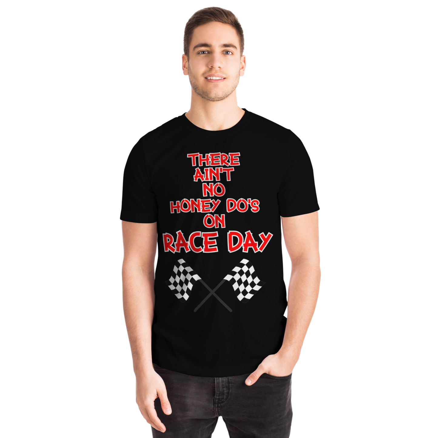 Honey Do's Race Day 4 T-Shirt Black