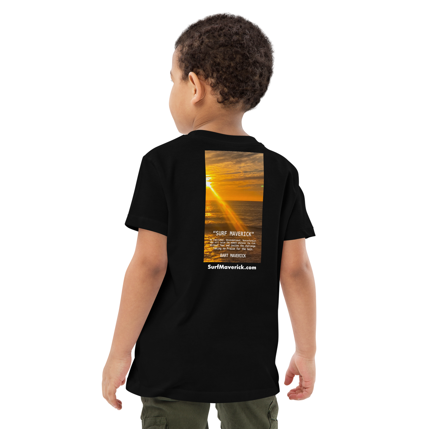 Kids' T-Shirt Unisex Solo Surf Maverick