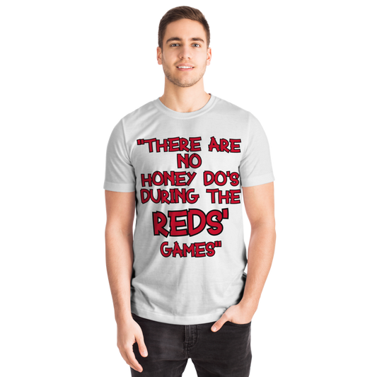 Honey Do's T-shirt Solid Red & Black