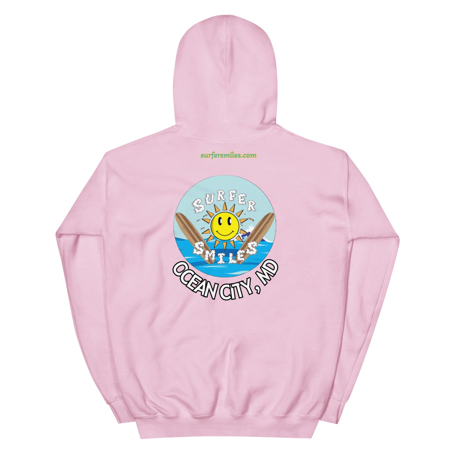 Women's Hoodie - 3 Color Surfer Smiles OC