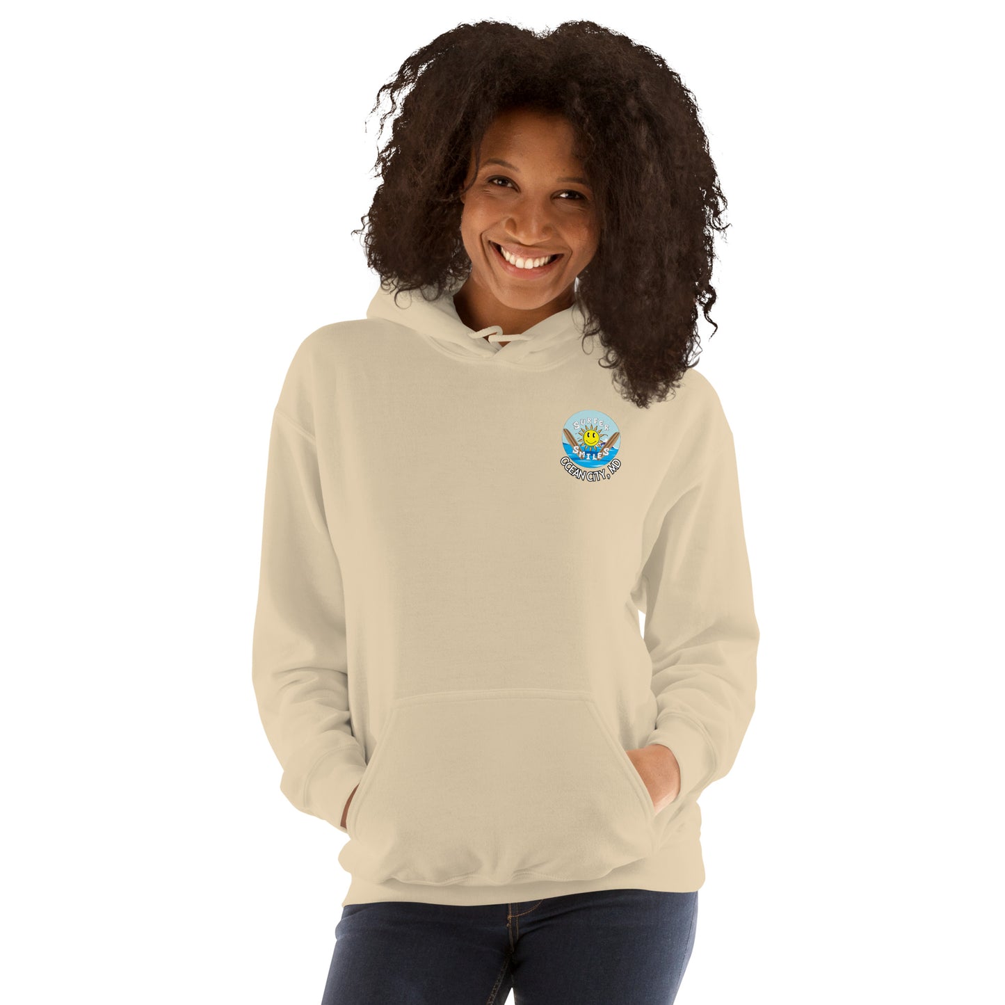 Women's Hoodie - 3 Color Surfer Smiles OC