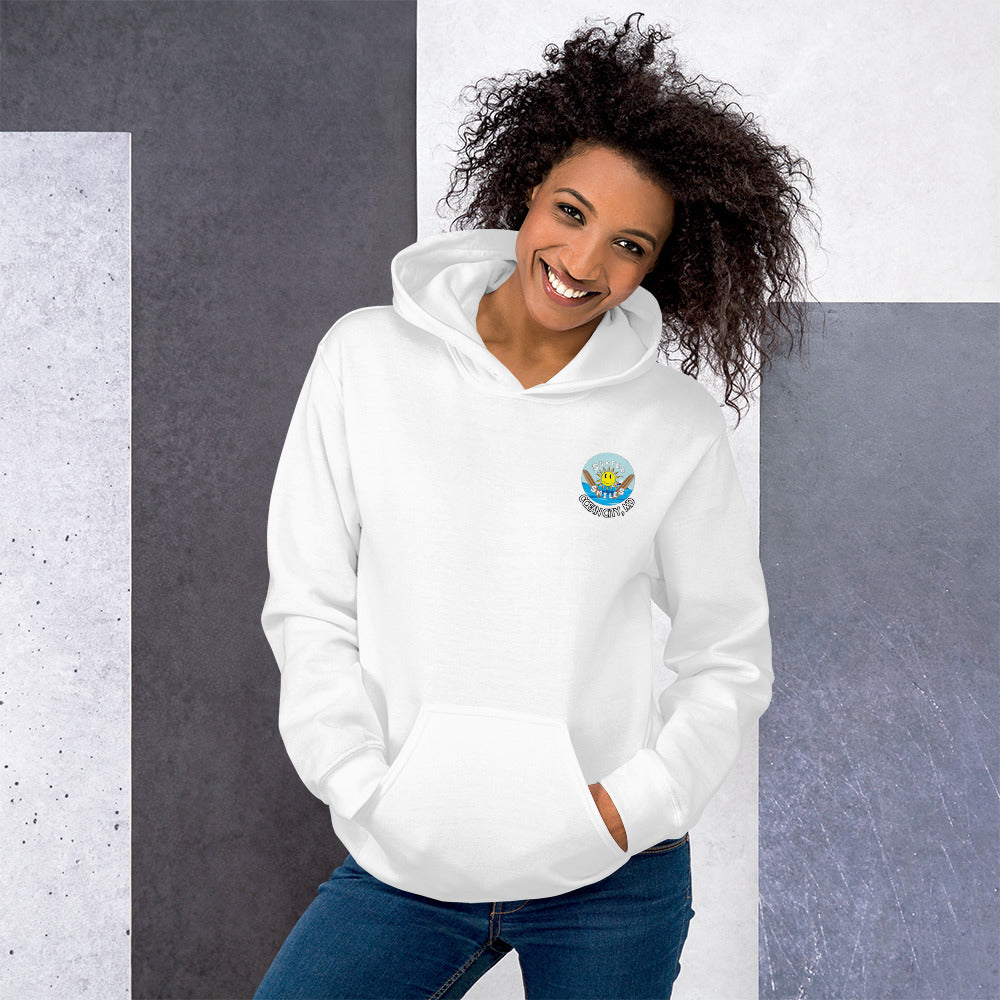 Women's Hoodie - 3 Color Surfer Smiles OC