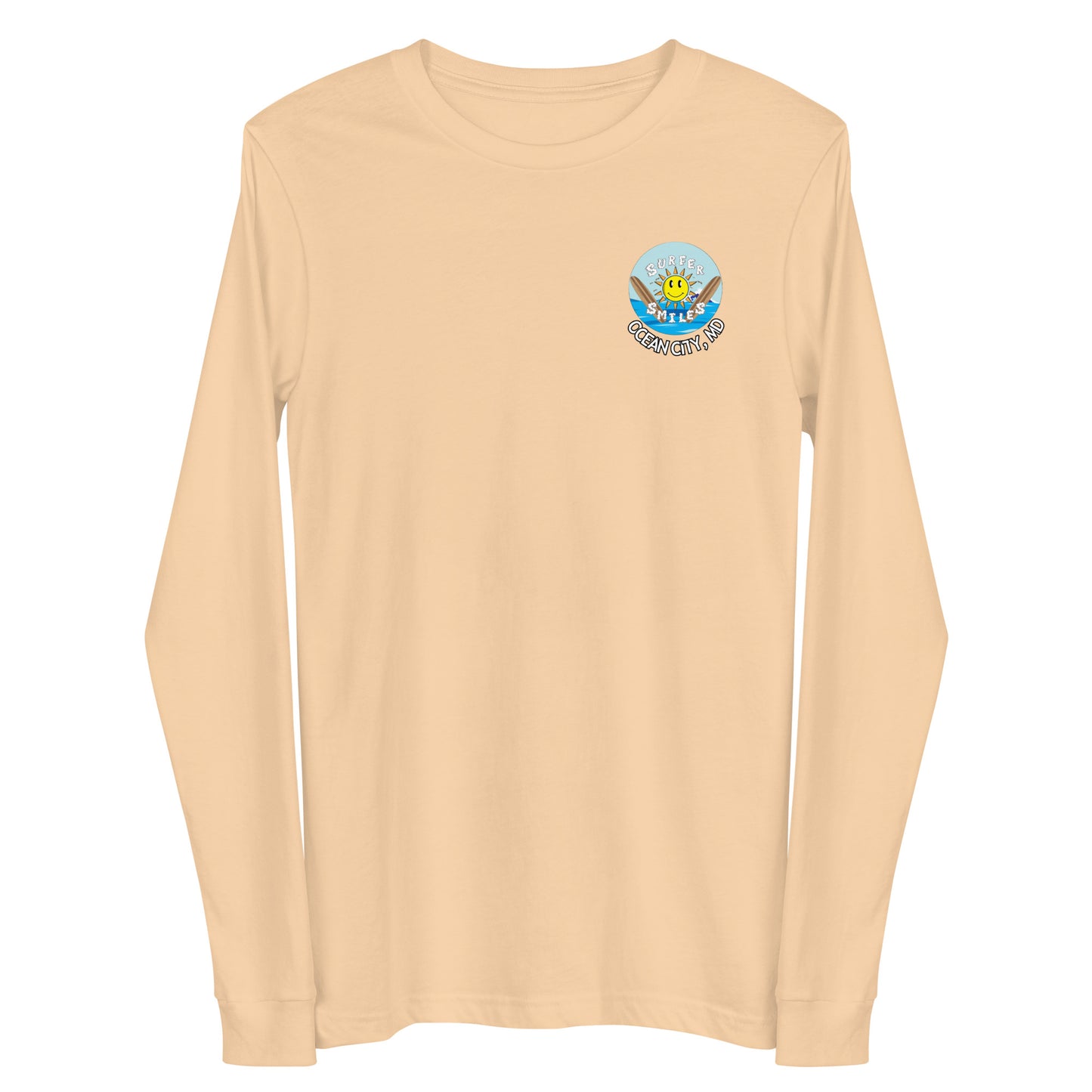 Women's Long Sleeve Shirt - 3 Color Surfer Smiles OC